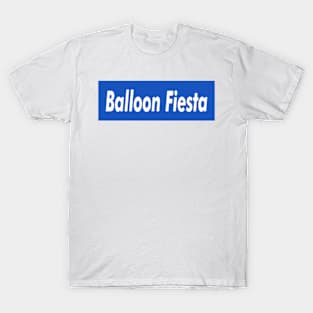 Balloon Fiesta Box Logo T-Shirt